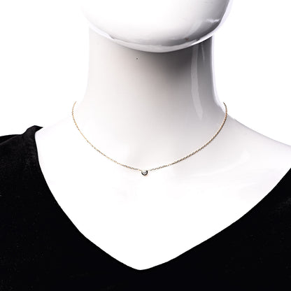 Cartier 18K Pink Gold Diamond SM D'Amour Pendant Necklace 2 of 5