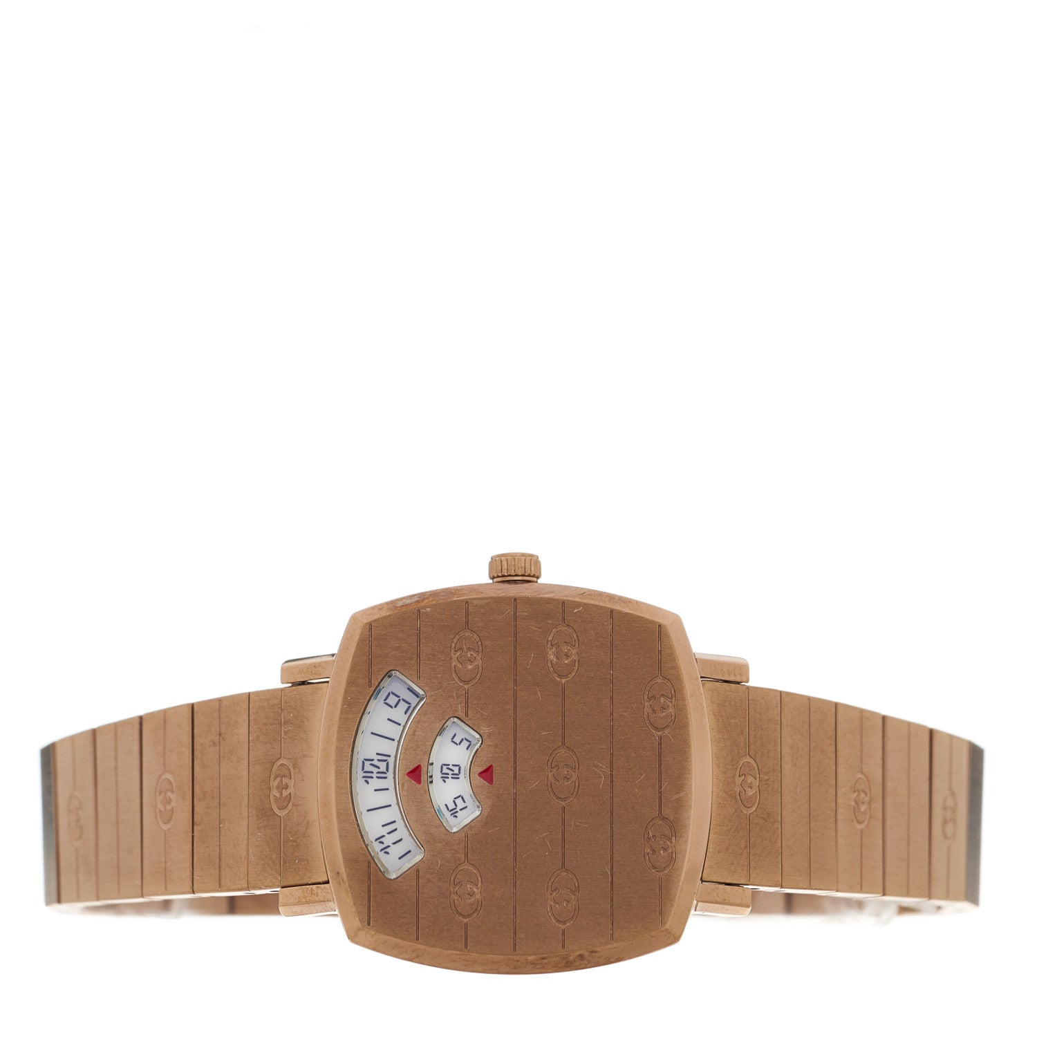 Gucci Stainless Steel 27mm Grip Quartz Watch Gold 2 of 5