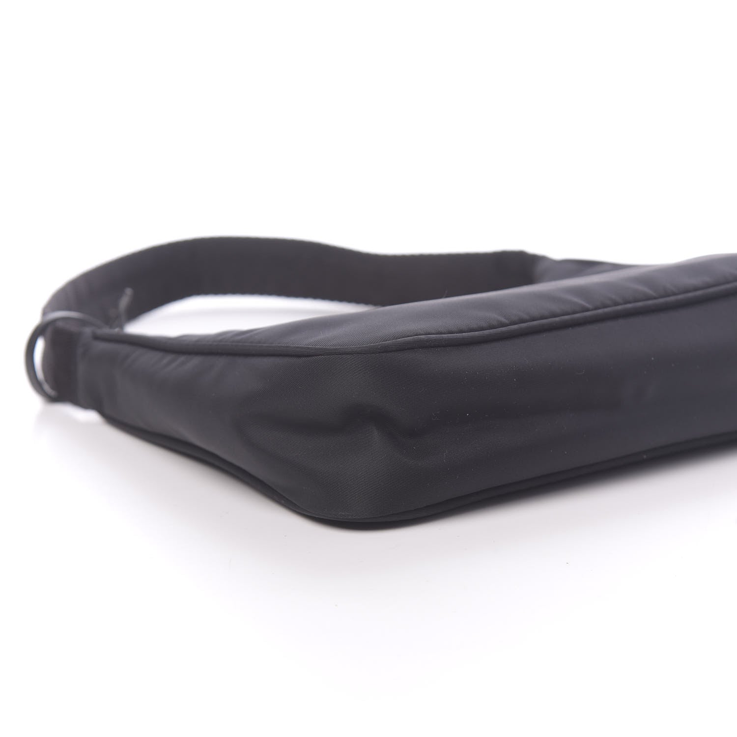 Prada Tessuto Nylon Mini Re-Edition 2000 Bag Black 9 of 10