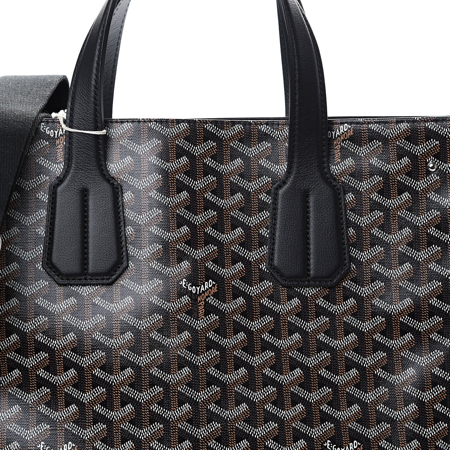 Goyardine Voltaire III Tote Black