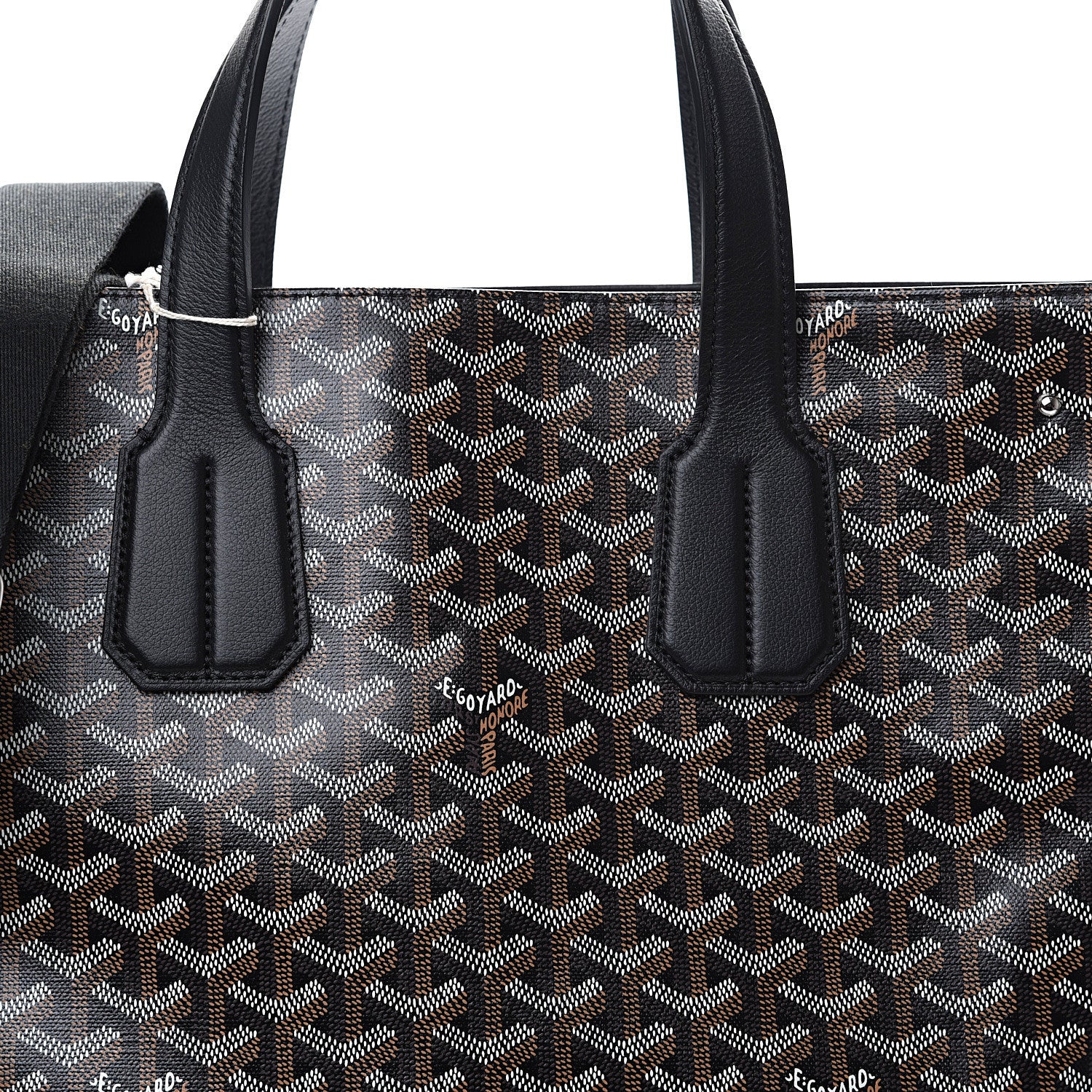 Goyard Goyardine Voltaire III Tote Black 9 of 9
