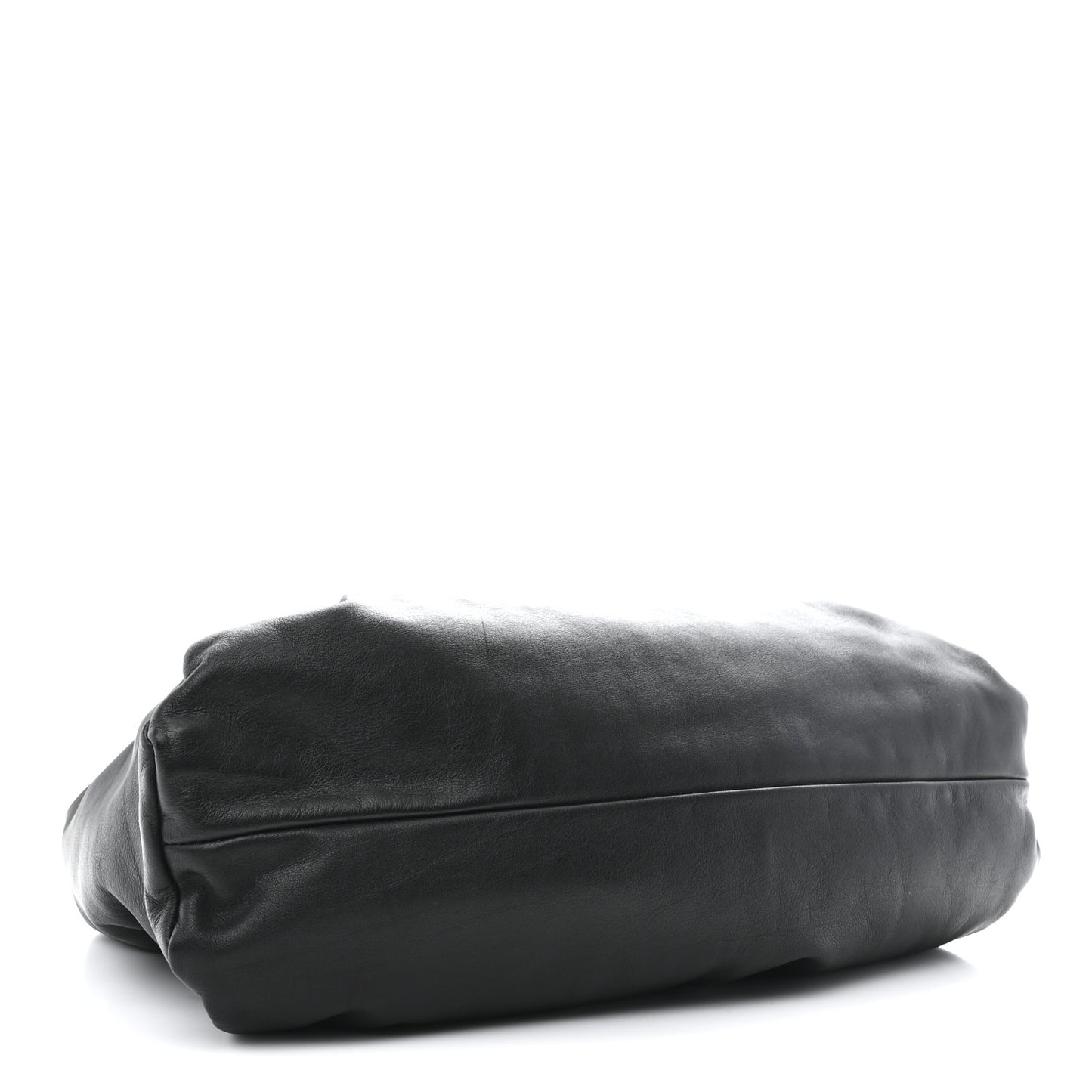 Smooth Butter Calfskin Small The Shoulder Pouch Black