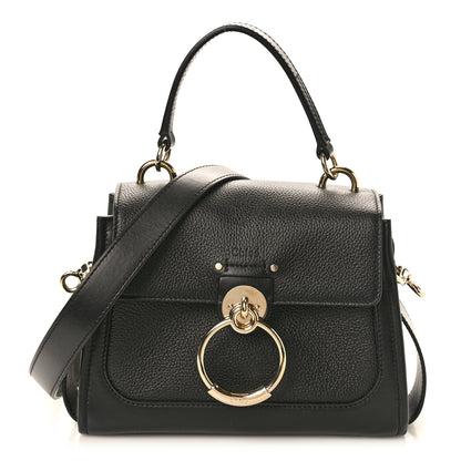 Chloe Calfskin Mini Tess Day Bag Black 1 of 10