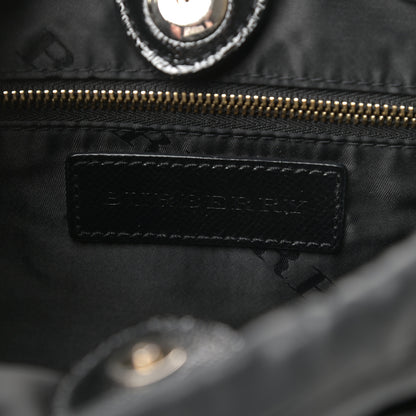 Burberry Patent Grained Calfskin Little Crush Black 6 of 13