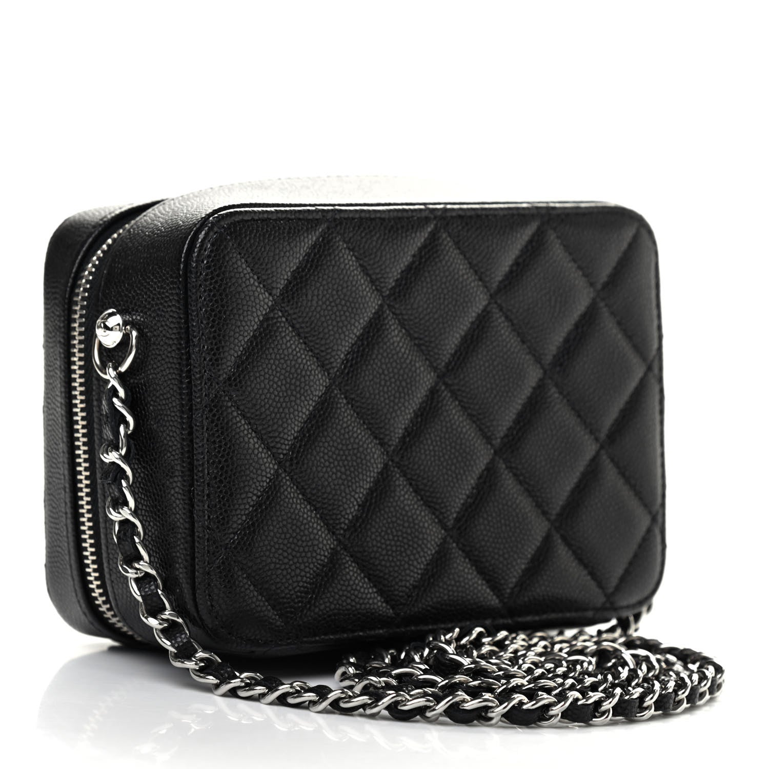 Chanel Caviar Quilted Camera Bag Black 3 of 9