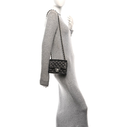 Chanel Caviar Quilted Mini Square Flap Black 2 of 10