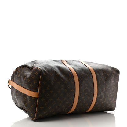 Louis Vuitton Monogram Keepall Bandouliere 55 3 of 17