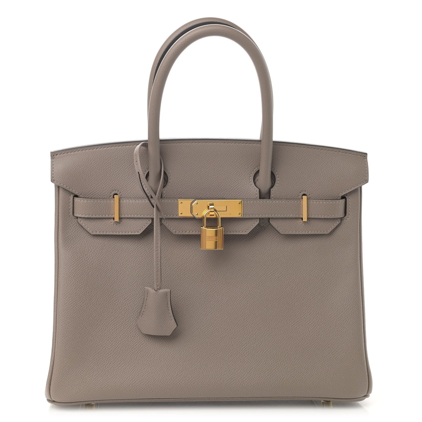 Epsom Birkin 30 Gris Asphalte