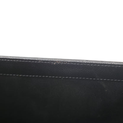 Saint Laurent Grain De Poudre Medium Classic Monogram Kate Satchel Black 12 of 12