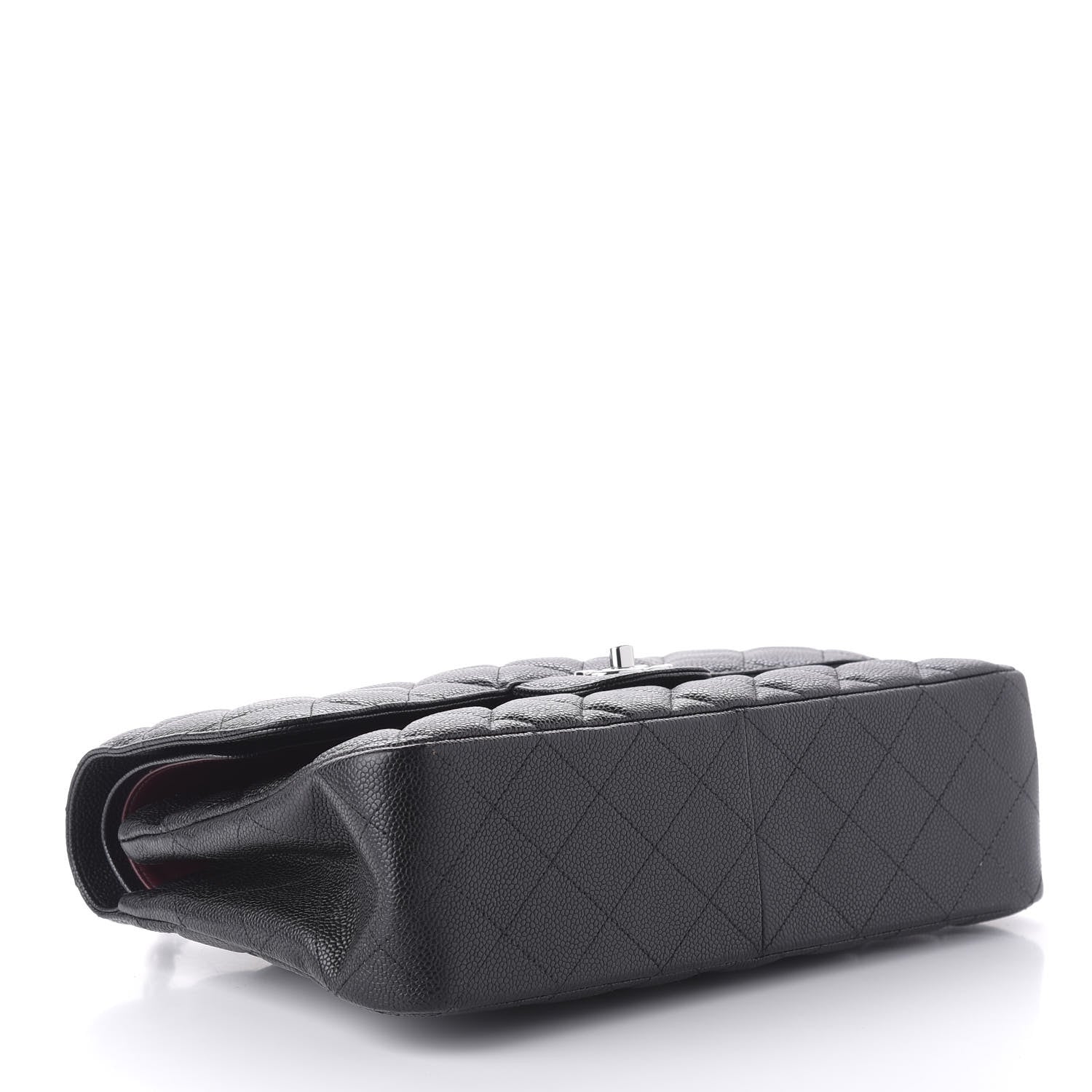 Chanel Caviar Quilted Jumbo Double Flap Black 5 of 11