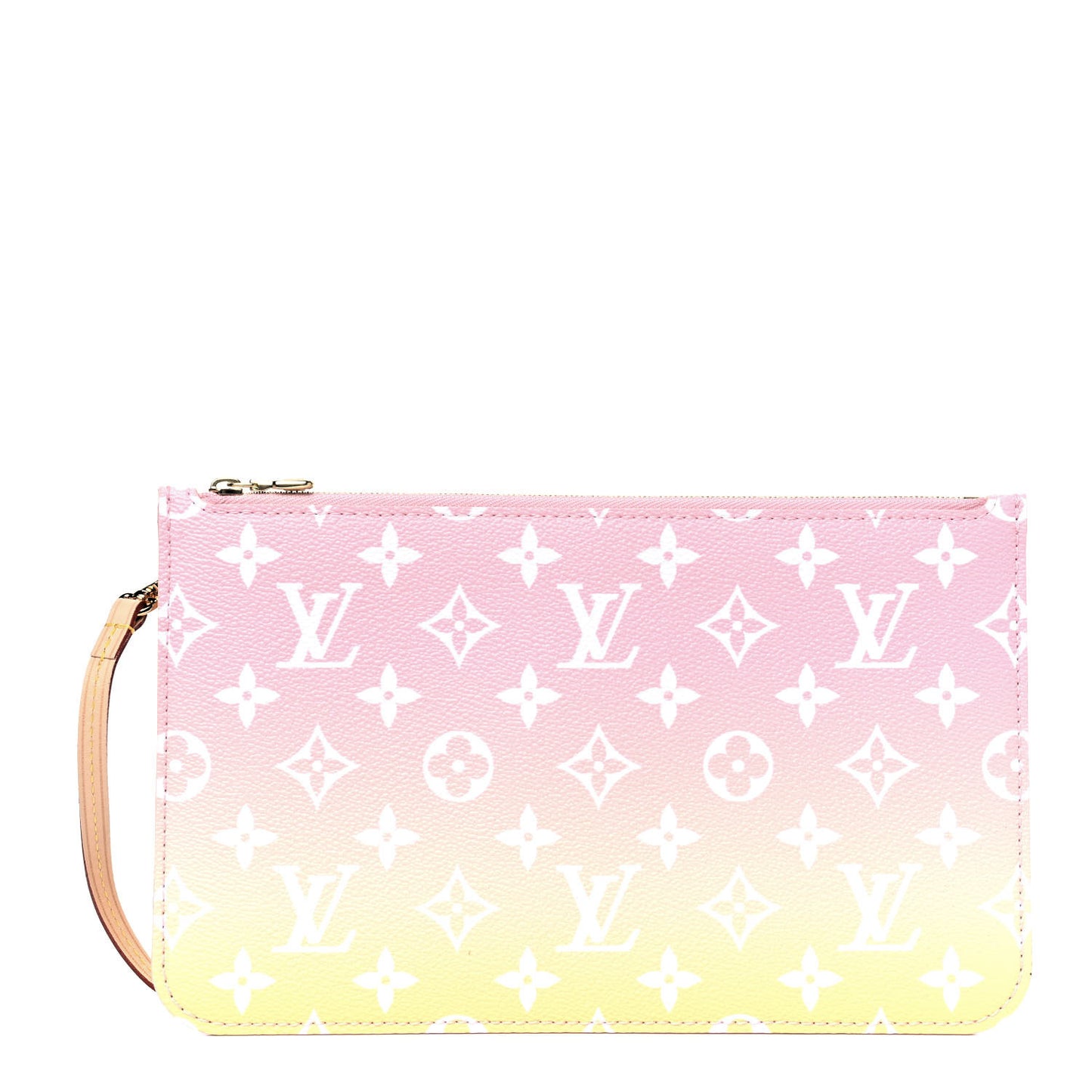 Monogram By The Pool Neverfull MM Pochette Light Pink