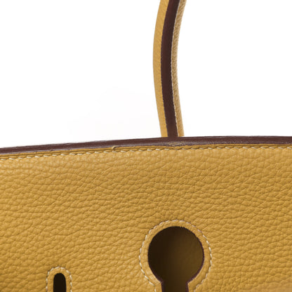 Hermes Togo Birkin 35 Curry 8 of 13