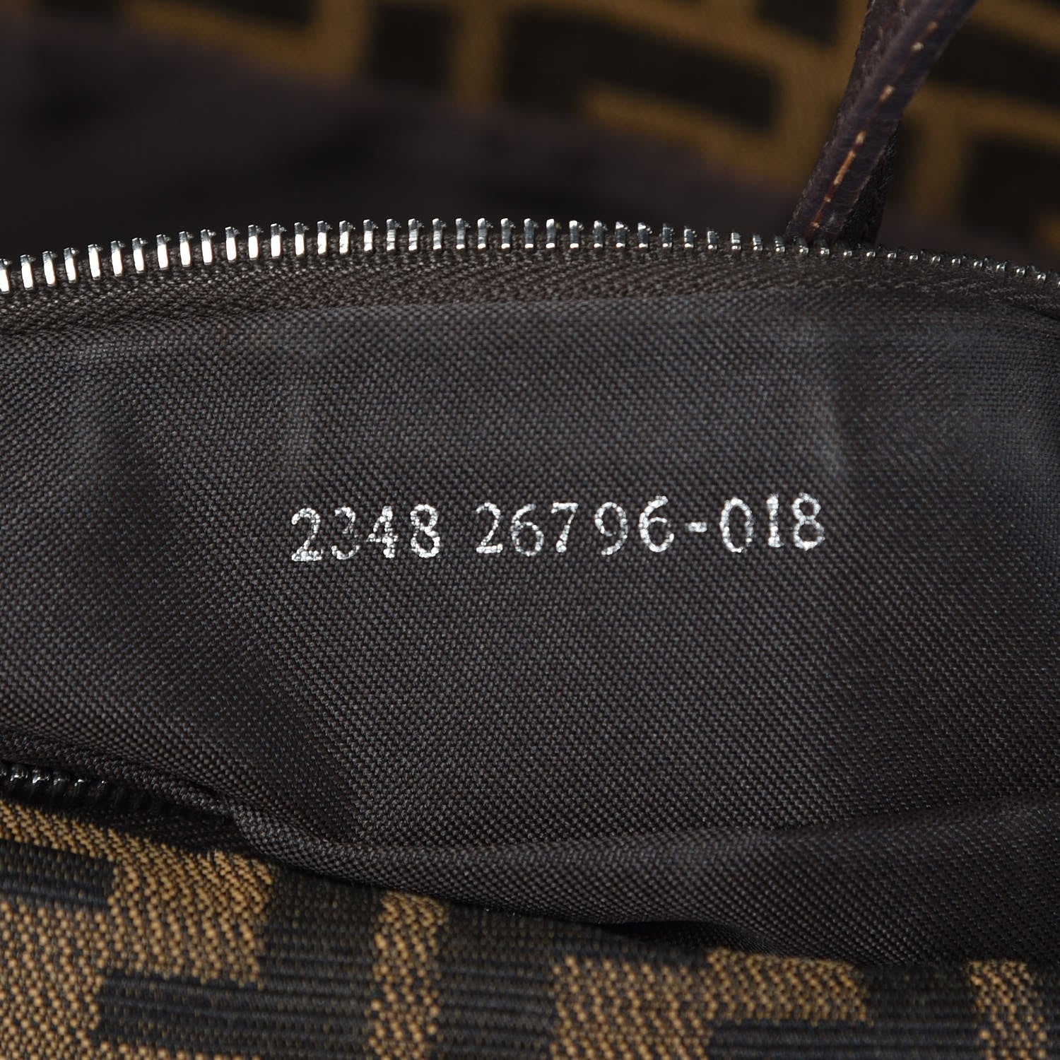 Fendi Zucca Shoulder Bag Tobacco 7 of 13