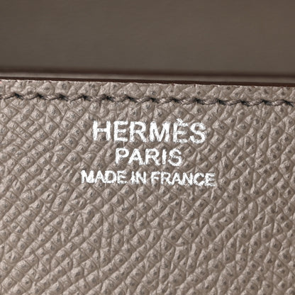 Hermes Epsom Mosaique Au 24-17 Etain 6 of 9