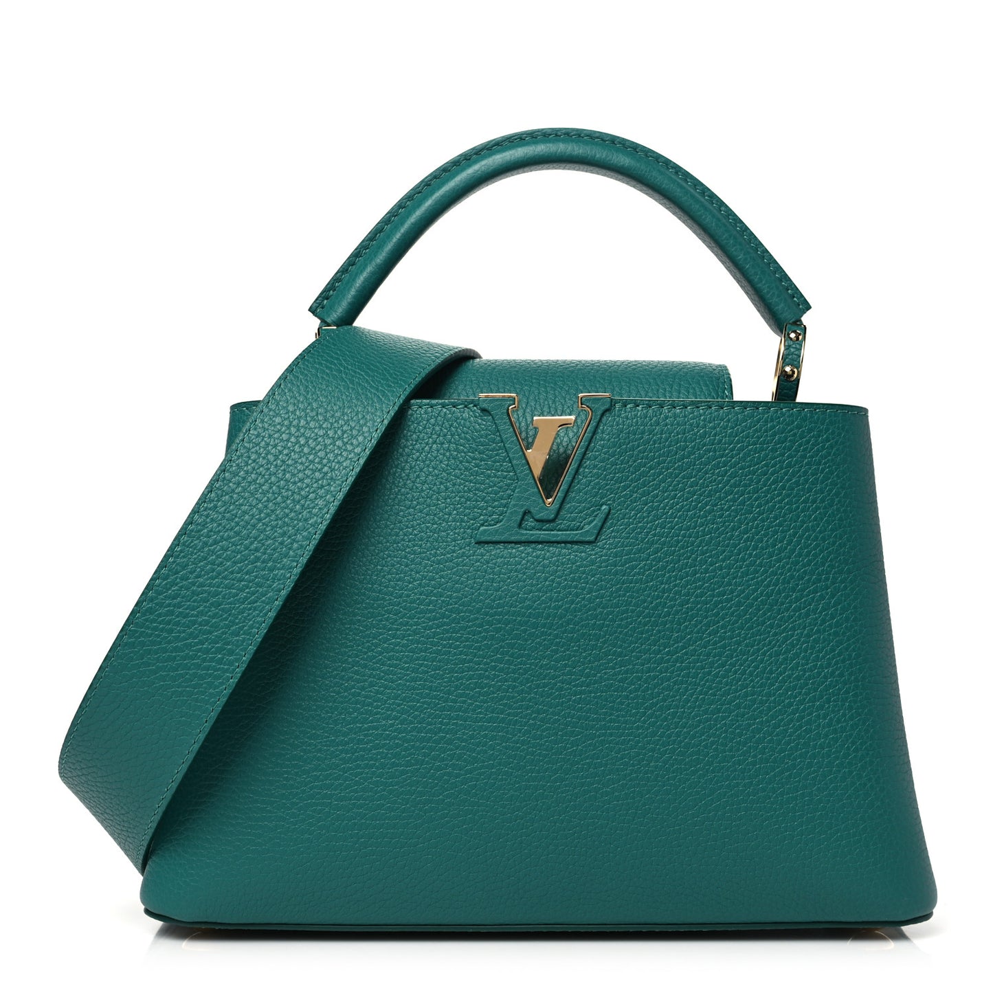 Taurillon Capucines BB Emerald