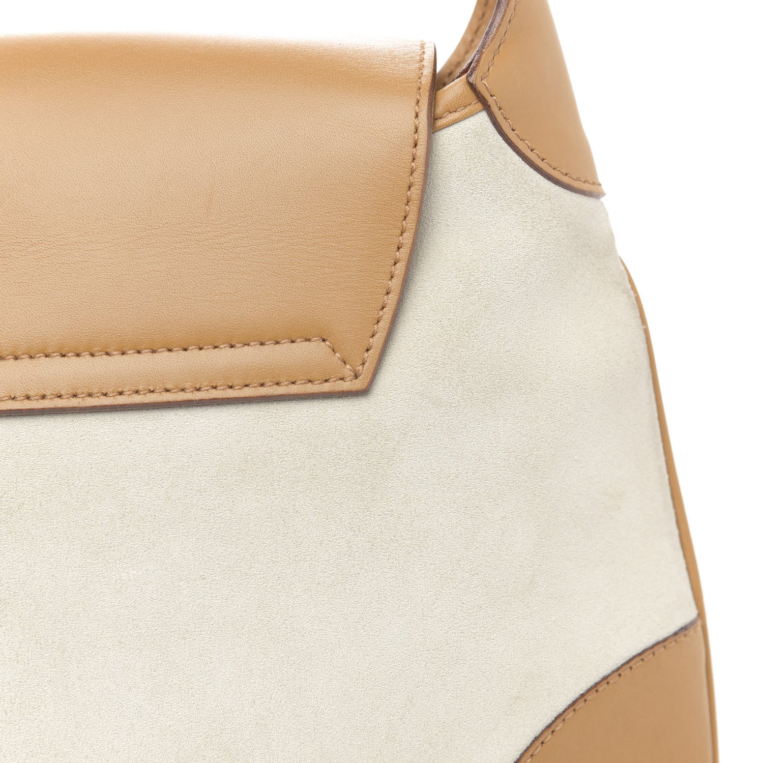 Gucci Suede Calfskin Bamboo Handle Jackie O Hobo Beige 14 of 15