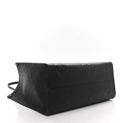 Louis Vuitton Empreinte Monogram Giant Onthego GM Black 4 of 10