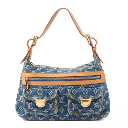 Louis Vuitton Monogram Denim Baggy PM Blue 1 of 8