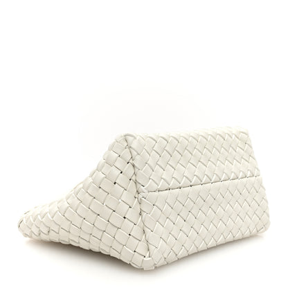 Bottega Veneta Nappa Intrecciato Mini Cabat White 5 of 10