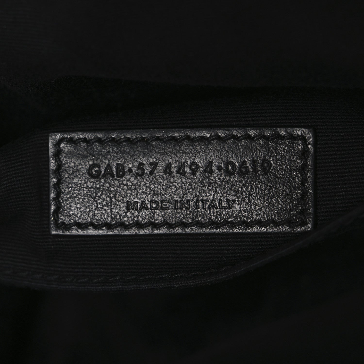 Saint Laurent Calfskin Matelasse Monogram Lou Camera Bag Black 7 of 11