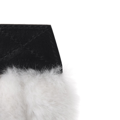 Givenchy Faux Fur Logo Bag Strap White 4 of 6