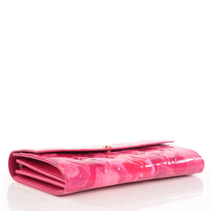 Louis Vuitton Vernis Ikat Sarah Wallet Rose Indien 4 of 8