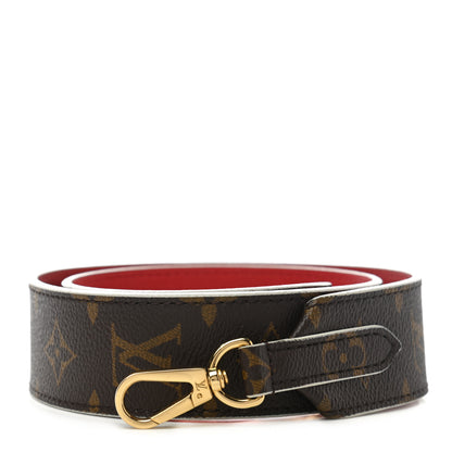 Louis Vuitton Monogram Bandouliere Shoulder Strap Red 1 of 4