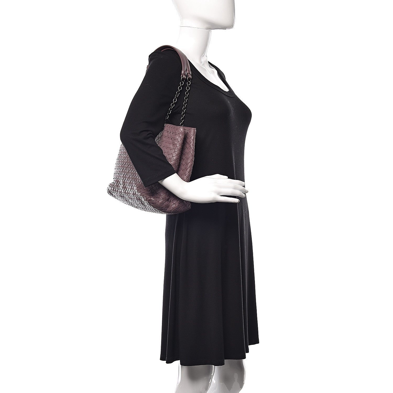 Bottega Veneta Nappa Intrecciato Medium Tote Violet 2 of 11