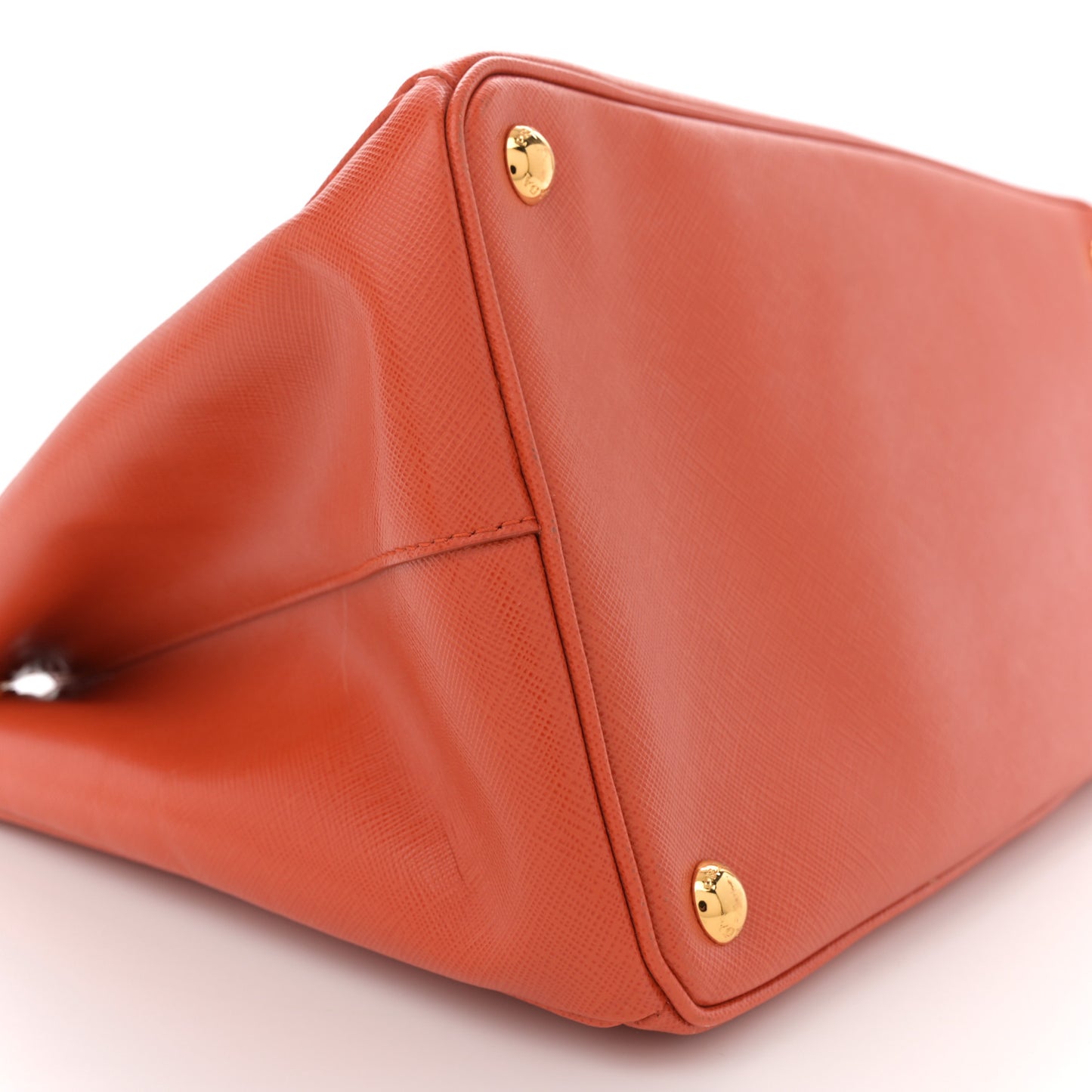 Saffiano Lux Large Tote Papaya
