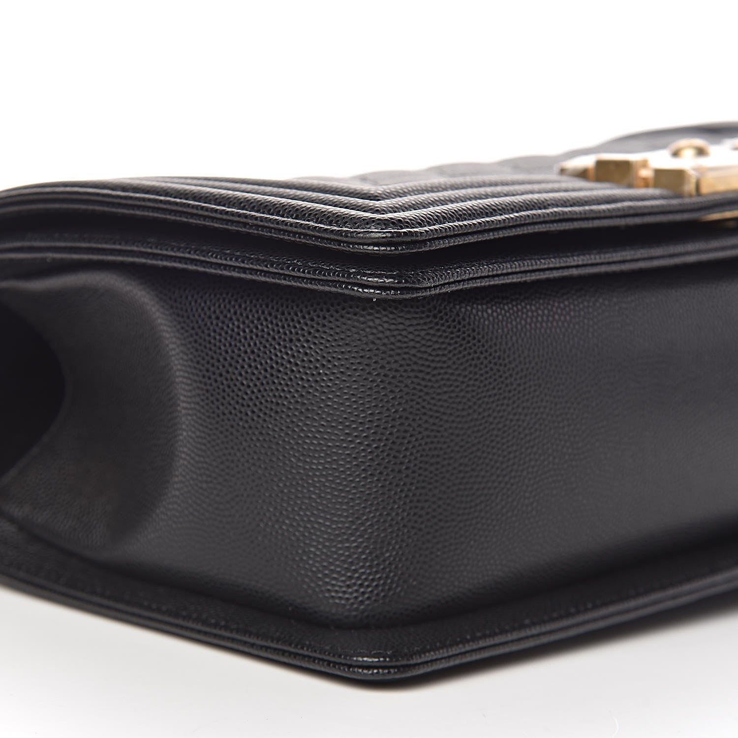Chanel Caviar Quilted Medium Boy Flap Black 8 of 11