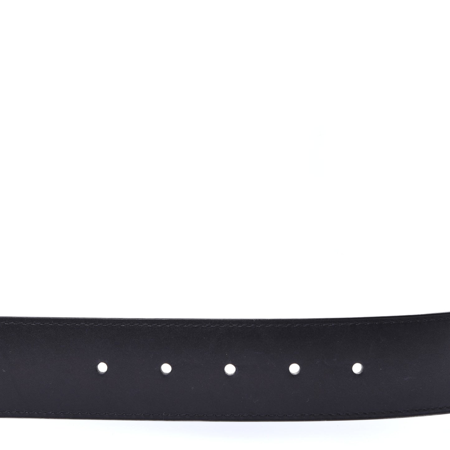 Calfskin 40mm LV Initiales Montaigne Belt 90 36 Black
