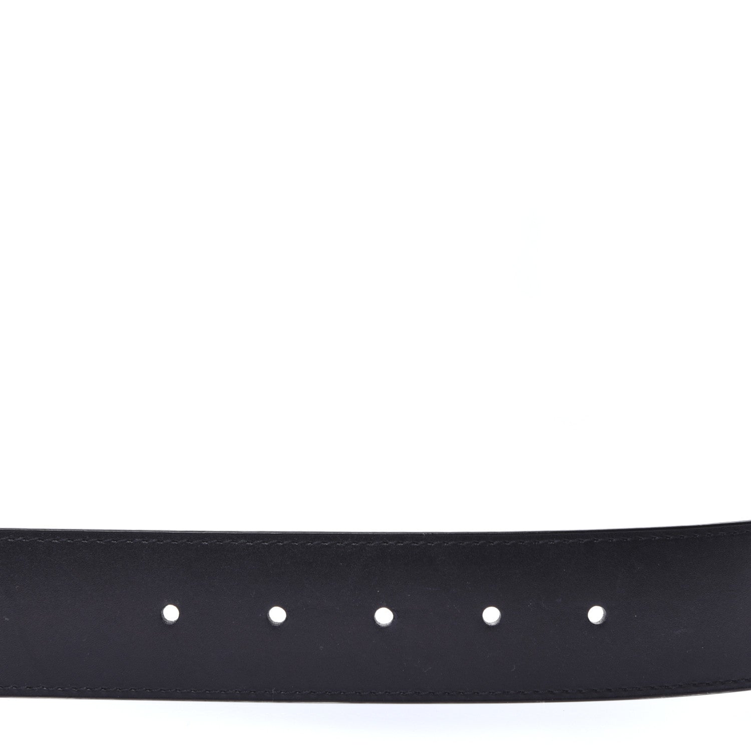 Louis Vuitton Calfskin 40mm LV Initiales Montaigne Belt 90 36 Black 4 of 6