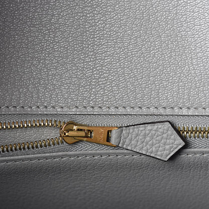 Hermes Togo Birkin 30 Gris Mouette 27 of 33