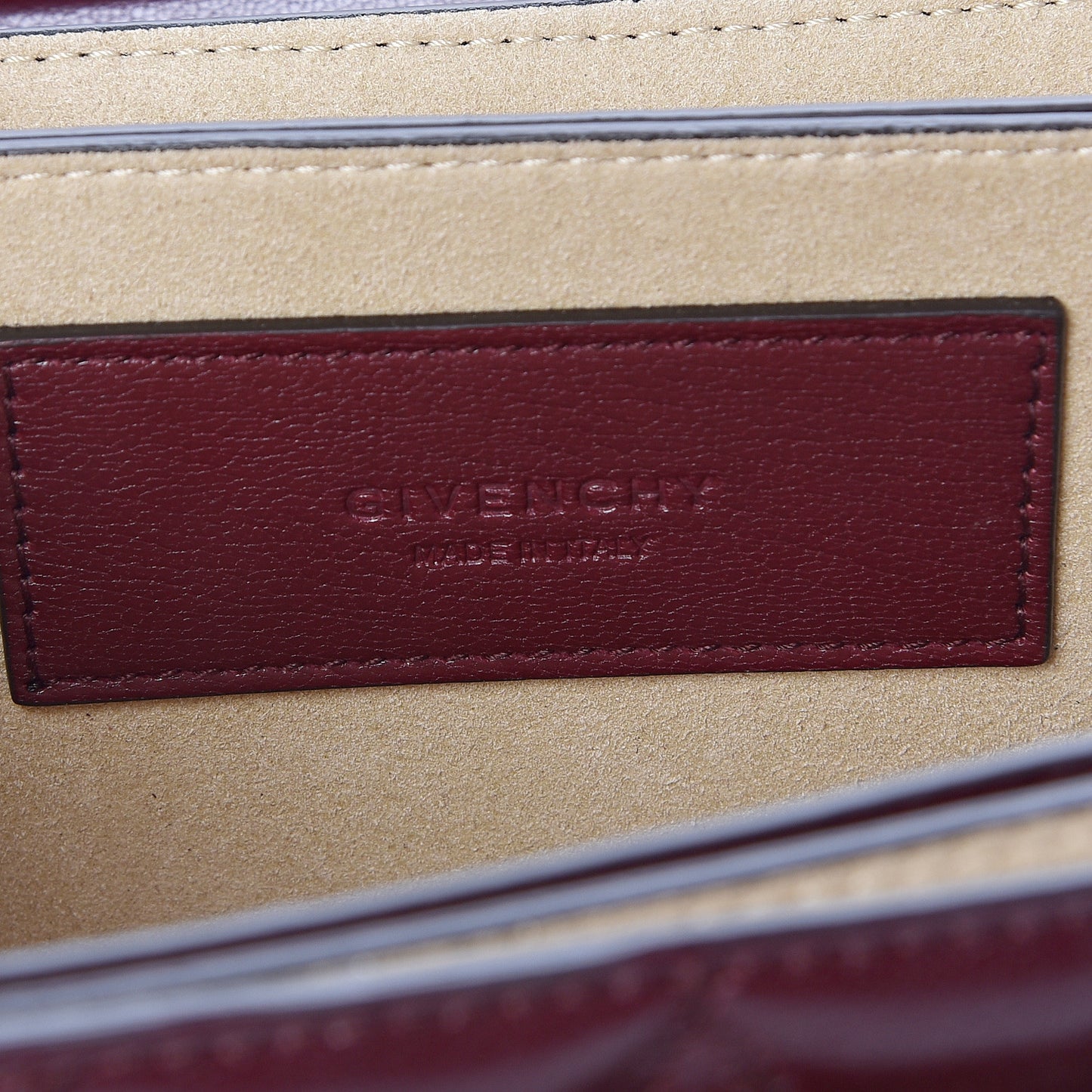 Goatskin Quilted Small GV3 Shoulder Bag Aubergine