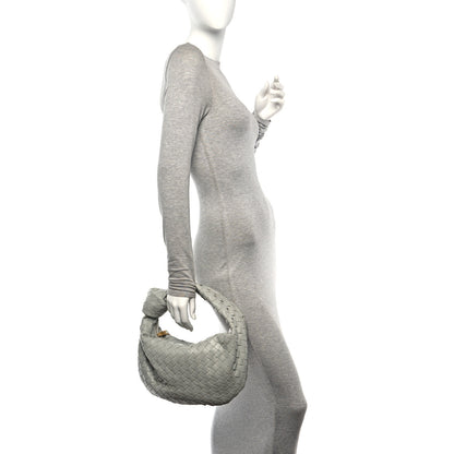 Bottega Veneta Nappa Intrecciato Teen Jodie Agate Grey 2 of 10