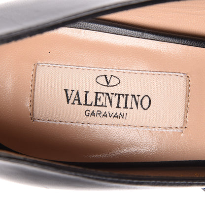Valentino Garavani Nappa Rockstud Studwrap Strap 105mm Pumps 36.5 Black 6 of 9