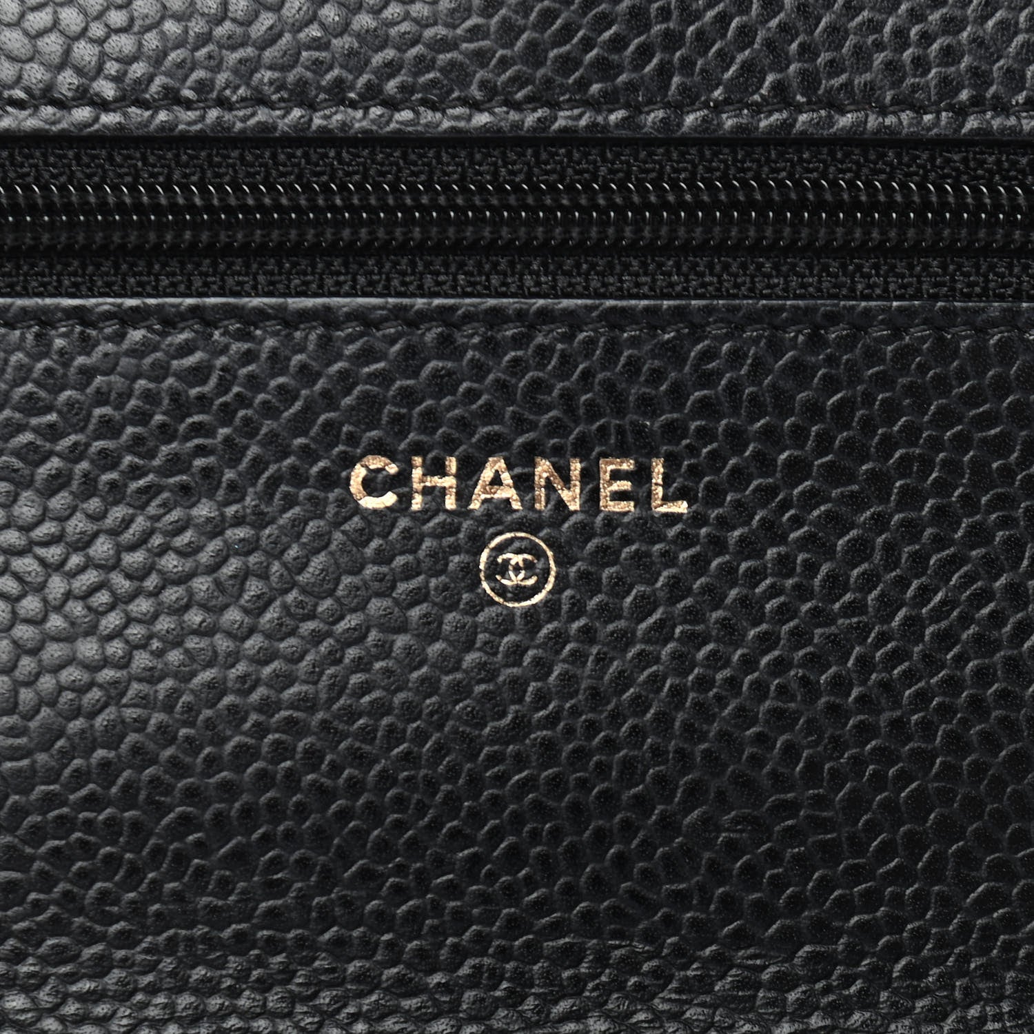 Chanel Caviar Quilted Wallet On Chain WOC Black 6 of 11