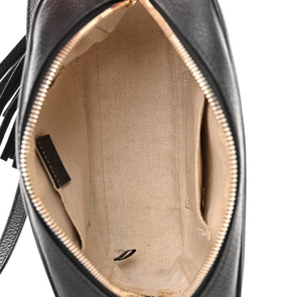 Gucci Pebbled Calfskin Small Soho Disco Bag Black 5 of 12