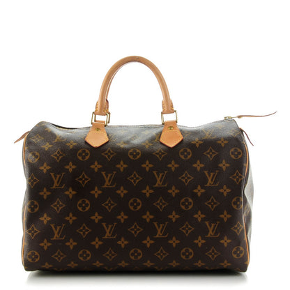 Louis Vuitton Monogram Speedy 35 1 of 8