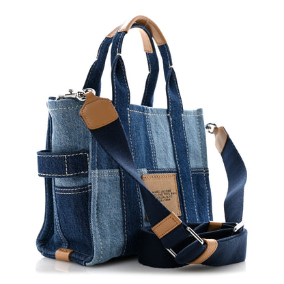 Marc Jacobs Denim Canvas Small Tote Bag Blue 3 of 12