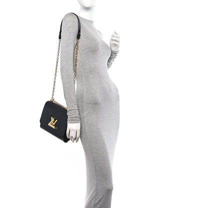 Louis Vuitton Epi Twist Shoulder Bag MM Black 2 of 9