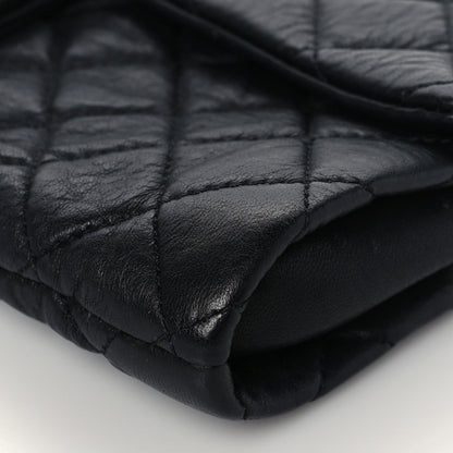Chanel Sheepskin Mademoiselle Clutch Black 10 of 10