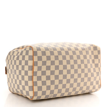 Louis Vuitton Damier Azur Speedy 30 4 of 10
