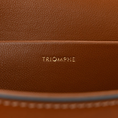 Celine Natural Calfskin Triomphe Shoulder Bag Tan 7 of 11