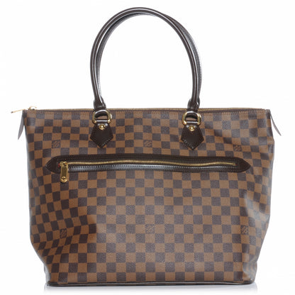 Louis Vuitton Damier Ebene Saleya GM 1 of 7