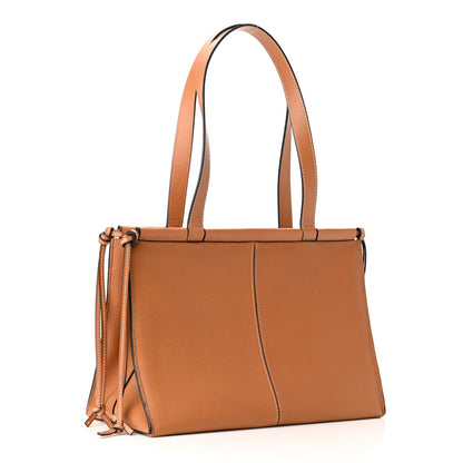 Loewe Grained Calfskin Small Cushion Tote Tan 3 of 9