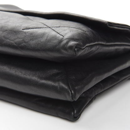 Lanvin Lambskin Quilted Medium Sugar Flap Shoulder Bag Black 8 of 9