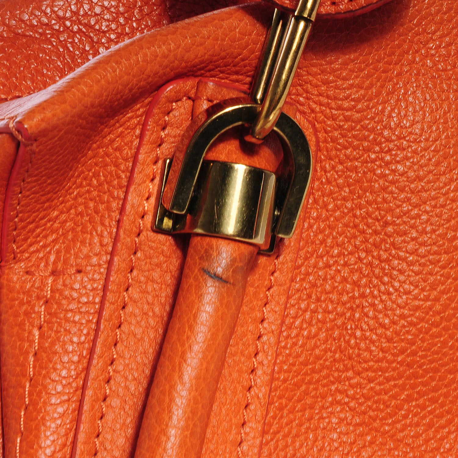 Chloe Calfskin Medium Paraty Indian Summer 7 of 14