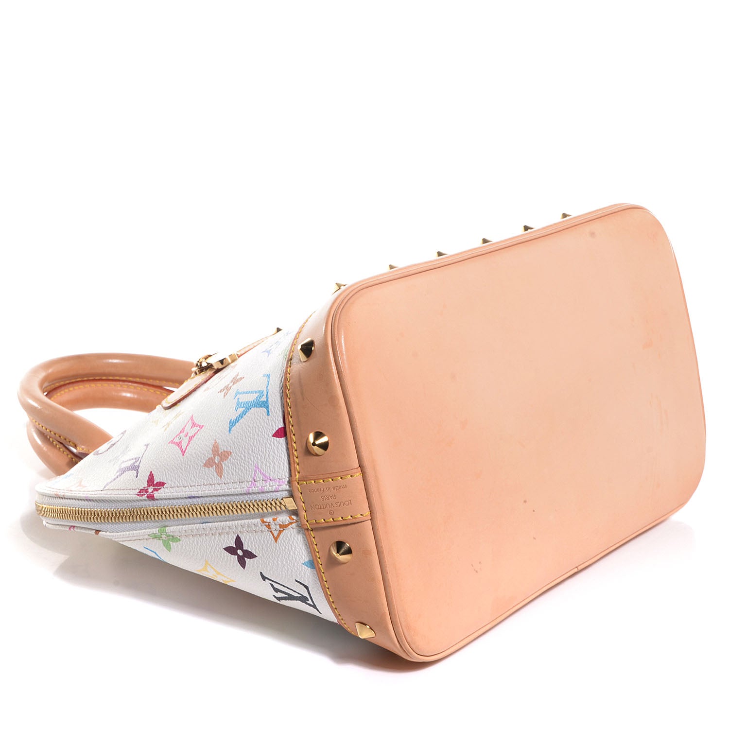 Louis Vuitton Monogram Multicolor Alma White 4 of 7
