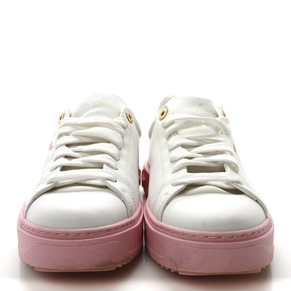 Louis Vuitton Calfskin LV Timeout Sneaker 40 White Rose Clair 3 of 8
